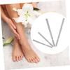 Beatifufu 4pcs Manicure Nail Files Double-Sided Stainless Steel Nail Buffers for Smooth Finishing and Natural Shaping for Home and Salon Use view 3