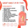 Revlon Professional UniqOne 10-in-1 Leave-In Curls Treatment, Curly Hair Care Stocking Stuffer, Frizz Control, Damage Repair & Heat Protection, 7.8 fl oz view 2
