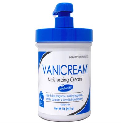 Vanicream Moisturizing Skin Cream with Pump Dispenser (16 oz)