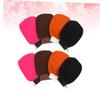 Angoily Shower Mittens Bath Exfoliating Gloves Set Skin Cleansing Bath Towel Random Color view 2