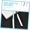 Mipcase 3pcs Stainless Steel Cosmetic Spatula for Mixing Foundation Creams Masks Durable Clean Makeup Mixer Tools for Home and Professional Use view 3