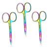 Housoutil Lightweight Eyebrow Trimming Scissors 3pcs Set Eyebrow Trimming Tool for Men's Grooming view 1
