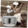 MERRYHAPY Stainless Steel Shaving Bubble Bowl Shave Soap Mug Shaving Cream Foam Maker Large Opening Shaving Bowl Man's Shaving Accessory view 3