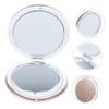 minkissy Pocket Mirror Magnifying Makeup Mirror Compact Travel for Purse Double-Sided Design and Magnification view 3