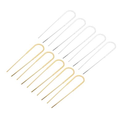 MERRYHAPY 10pcs Vintage U-shaped Hair Clips Durable Iron Hair Forks Elegant Accessories for Women Suitable for All Types Retro Style Design