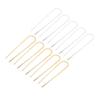 MERRYHAPY 10pcs Vintage U-shaped Hair Clips Durable Iron Hair Forks Elegant Accessories for Women Suitable for All Types Retro Style Design view 1