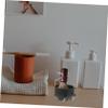 Angoily 1 set Holder Steel Beard Stainless Stand Shaving Metal Soap Tool Bowl Men Mustache view 2