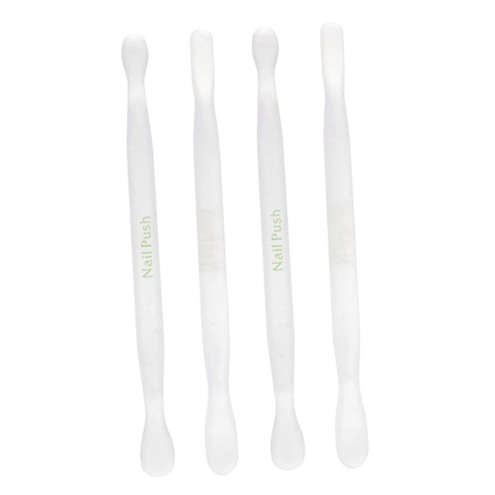 Beatifufu 4pcs Exfoliating Kit Nail Pusher Cuticle Remover Kit Nail Trimmer for Smooth Skin Removal