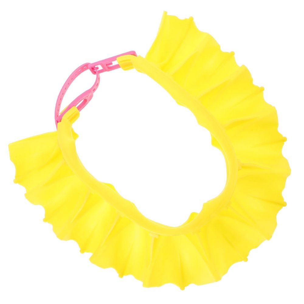 Angoily Boy Girl Shower Cap Strap Design Water Stopping Bath Hat for Boy Girl Hair Washing Shield for Boys and Girls for Fun Bath