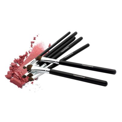 Angoily 7pcs Bristle Brush Eye Pencil Brush Long Handle Eyeshadow Makeup Cosmetic Eye Makeup Tools Eyeshadow Bamboo Set Portable