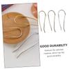 Beatifufu 3pcs u Shaped Hair Clasp Hairpin Accessory for Women Hair Styling Pins view 3