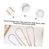 Beatifufu 3pcs u Shaped Hair Clasp Hairpin Accessory for Women Hair Styling Pins view 4