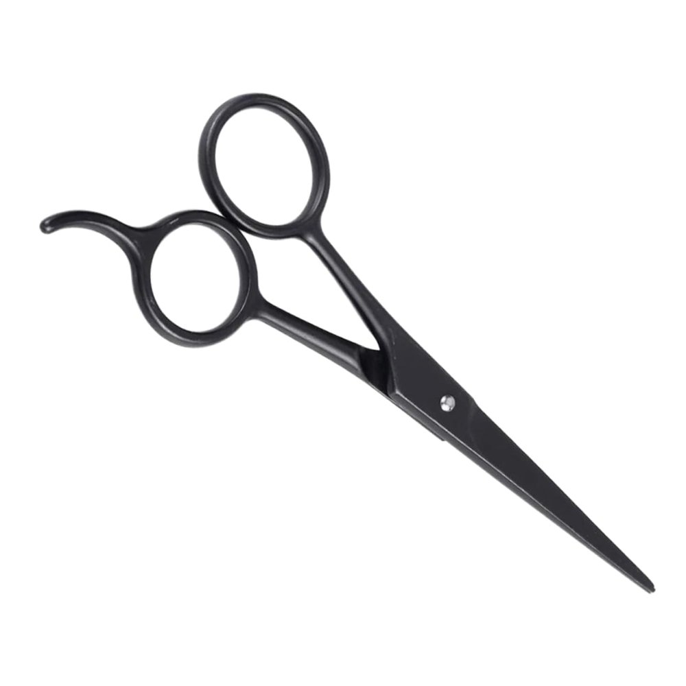 EXCEART Elegant Eyebrow Scissors for Women Stainless Steel Beard Scissors for Men