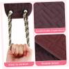 Angoily Back Exfoliating Tool Dual-Sided Exfoliating Bath Towel for Men Women Powerful Scrubbing Shower Scrubber for Full-Body Cleansing Easy to Store Hand Ropes Dead Skin Remover view 3