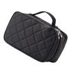minkissy 1pc Portable Toiletry Bag Double-layer Makeup Pouch for Travel Cosmetic Organizer Mirror Capacity Storage for Men Women for Trips view 1