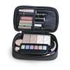 minkissy 1pc Portable Toiletry Bag Double-layer Makeup Pouch for Travel Cosmetic Organizer Mirror Capacity Storage for Men Women for Trips view 3
