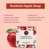AATMANA Kashmiri apple Handmade Natural Bar Soap for Men & Women, Moisturizing Body & Face Soap, 7.9 Oz Soap Bars (3 Soap Set) view 4