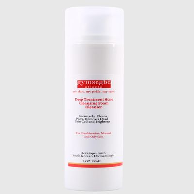 gymsegb Deep Treatment Acne Cleansing Foam Cleanser