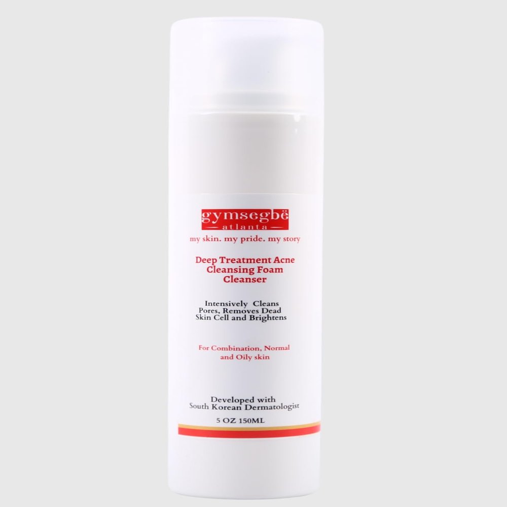 gymsegb Deep Treatment Acne Cleansing Foam Cleanser