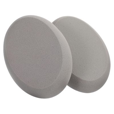 Angoily 2pcs Loose Powder Beauty Egg Puff Non Latex Makeup Dry Wet Suitable Make up Powder