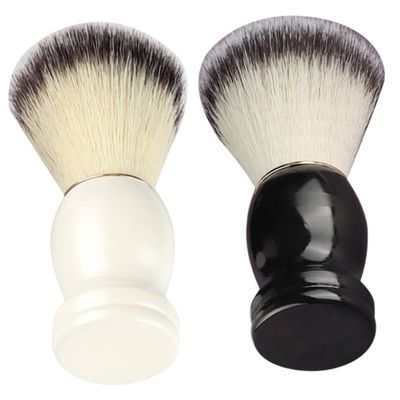 DOITOOL 2pcs Soft Bristle Shaving Brush for Men Foaming Beard Care Tool for Exfoliating and Softening Facial Hair
