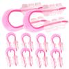MERRYHAPY 10pcs Nose Lifting Shaper Clips Ergonomic Nose Shaping Tool for Angles Portable and Non-skid Design for Home Beauty Salons and Office Use and view 1