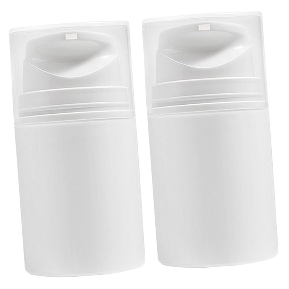 DOITOOL 2pcs Empty Skincare Sub Bottles Press Bottles Pump Lotion Travel Leakproof Makeup Dispensers