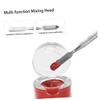 BIUDECO Ergonomic Makeup Palette Set Blending Plate Foundation Mixing Tray with Spatula view 3