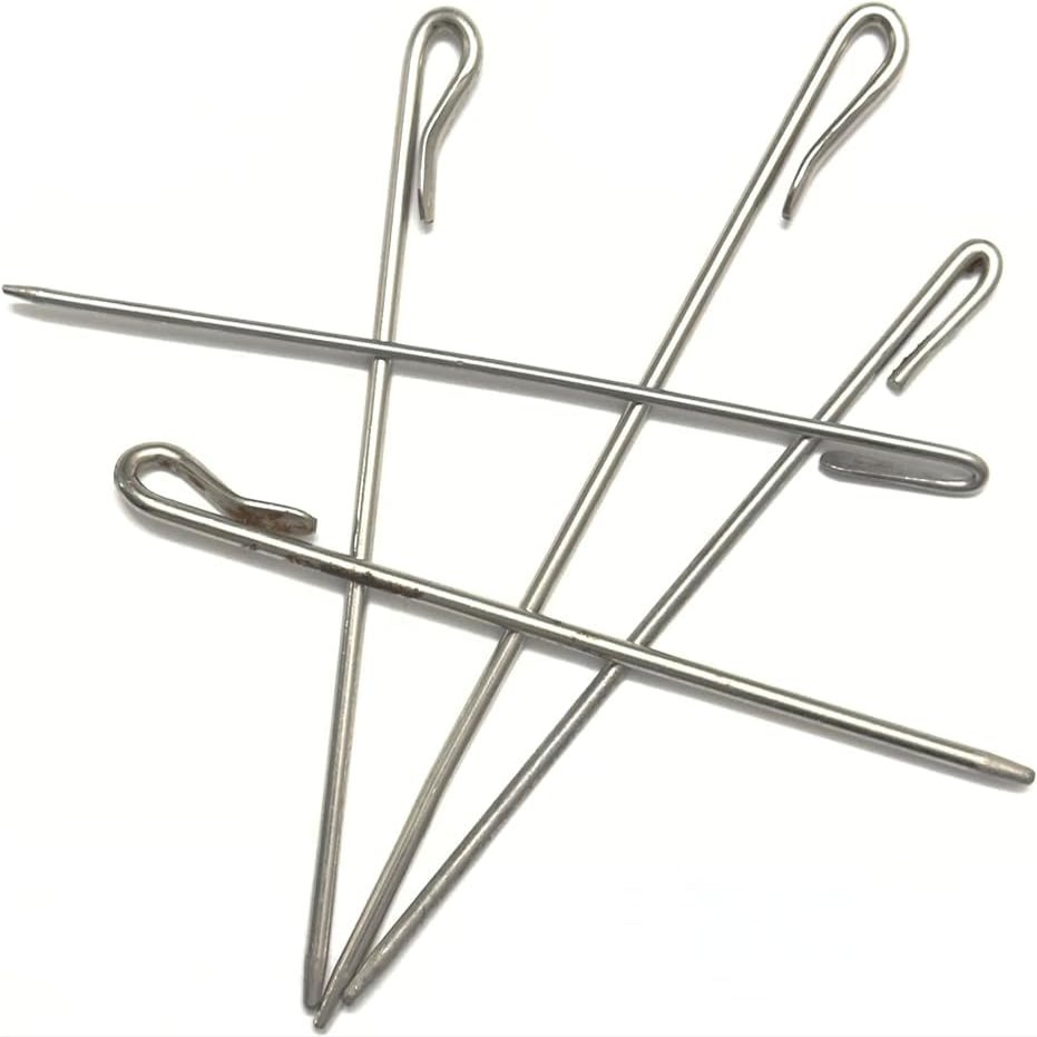 Banika Salai(Baaz) for Turban/Pagg | Punjabi Baaz (Steel Hook, Pack of 5)