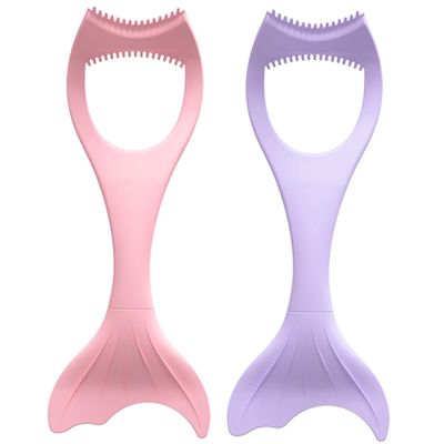 BIUDECO 2pcs Eyeliner Stencils Silicone Makeup Aid Tool for Women Easy to Use Eyelash Shield Applicator Brush