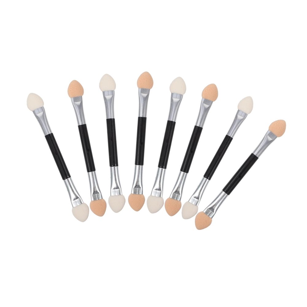 minkissy 20pcs Double-ended Eyeshadow Sponge Makeup Tool for Precision Eye Shadow Application for Travel and Everyday Use