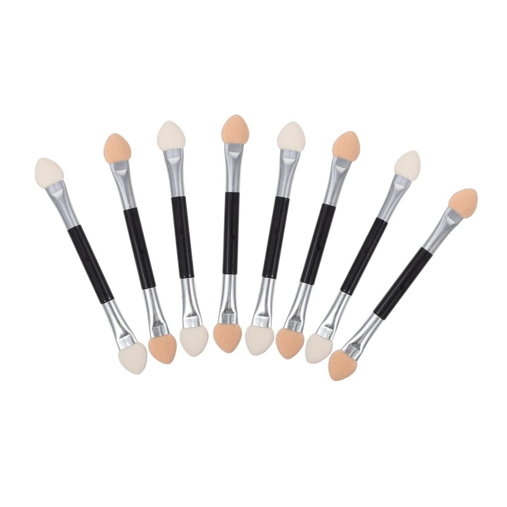 Gogogmee 20pcs Double-ended Eyeshadow for Women Makeup Brushes Firm Sponge Tips Lightweight and Portable for Eye Makeup and Face Painting