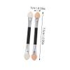 Gogogmee 20pcs Double-ended Eyeshadow for Women Makeup Brushes Firm Sponge Tips Lightweight and Portable for Eye Makeup and Face Painting view 2