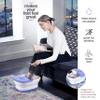 Medical king Foot Spa with Heat and Massage and Jets Includes A Remote Control A Pumice Stone Collapsible Foot Spa Massager with Heat and Massage Bubbles and Vibration view 3
