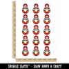 Matryoshka Babushka Russian Nesting Stacking Doll Temporary Tattoo Water Resistant Fake Body Art Set Collection - 15 2" Tattoos (1 Sheet) view 2