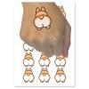 Corgi Butt Dog Doodle Temporary Tattoo Water Resistant Fake Body Art Set Collection - 54 1" Tattoos (1 Sheet) view 1