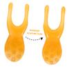 Beatifufu Facial Reflexology Tools Nose Scraper Face Roller Massager Acupoint Scraper view 2