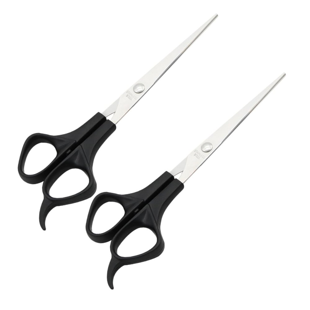 MERRYHAPY 5pcs Professional Hair Cutting Scissors Set Stainless Steel Grooming Scissors for Home Salon
