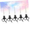 MERRYHAPY 5pcs Professional Hair Cutting Scissors Set Stainless Steel Grooming Scissors for Home Salon view 2