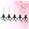 MERRYHAPY 5pcs Professional Hair Cutting Scissors Set Stainless Steel Grooming Scissors for Home Salon view 4