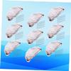 MERRYHAPY 50pcs Micro Nylon Hair Nets Invisible Elastic Mesh U-shaped Hairpin Set Bun Comfortable for Women Girls Professional Use Daily Wear view 2