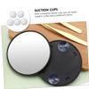 minkissy 5pcs Magnifying Makeup Mirror Suction Cup Vanity Mirror for Makeup Led Lighting for Home Travel view 3