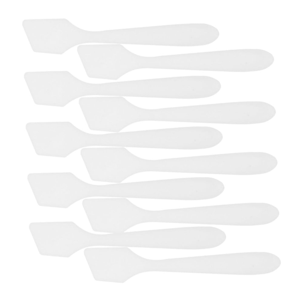 Beatifufu 150pcs Cosmetic Applicators Plastic Facial Mask Spoons for Mixing and Applying Creams for Skincare and Diy Beauty Products Convenient Travel Material