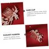 Beatifufu Rose Gold Hair Comb with Crystal Accents Elegant Hair Clip Accessory for Weddings Parties and Special Occasions Durable Material for All Ages view 4