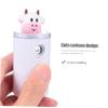 minkissy Portable Hydrating Facial Mister Small Humidifier for Skin Care Cool Nano Mist Sprayer Cartoon Design for Daily Hydration and Moisturizing The Go view 3