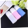 FRCOLOR Toiletry Bottles for Travel 3pcs Silicone Refillable Bottles Squeezing Lotion Dispenser and Portable (blue/white/pink) view 3