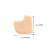 Anneome 3pairs Sebs Gel Heel Pad Socks Achilles Tendon Support Foot Pads for Men Pain Relief Socks Gel Heel Cups view 2