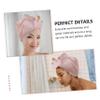 Beatifufu Supple Hair-drying Cap Fast Drying Long Hair Wrap for Women Comfortable Shower Cap view 4