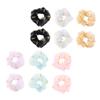 MERRYHAPY 12pcs Floral Hair Rope for Women Daisy Ponytail Hair Decor Lightweight Comfortable for Daily Wear Special Occasions view 1