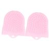 Beatifufu 2pcs Face Scrubber Men Silicone Face Brush Deep Clean Facial Exfoliator Wash Brush view 1